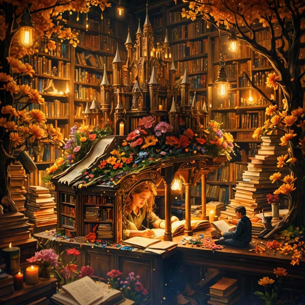 Magical Crystal Fairy World Pop-Up Book