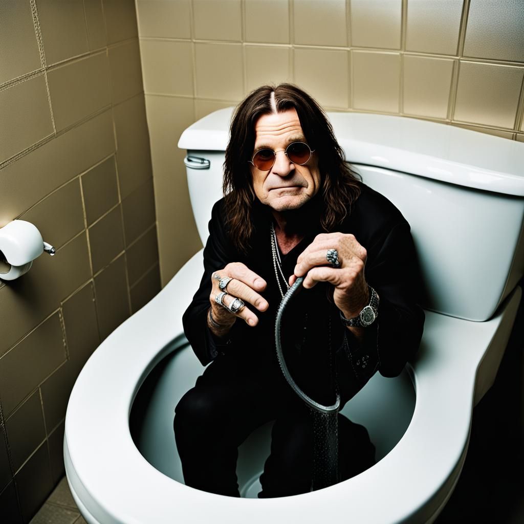 Close-Up Portrait of Plumber Fixing Toilet