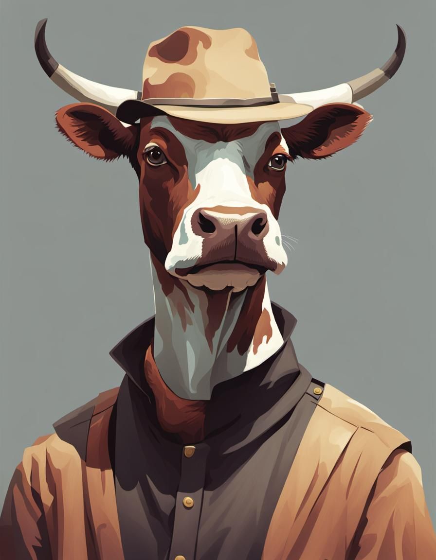 Farmer Cow