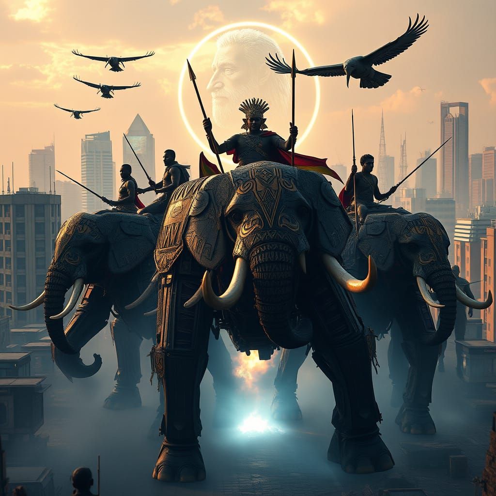 Cyberpunk Warlords of Neo-Durban