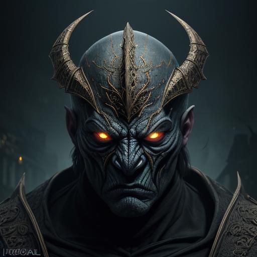 Hyperrealistic Halloween Collector Mask with Dramatic Lighti...