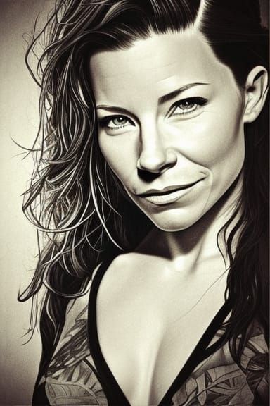 Evangeline Lilly as Kate from Lost