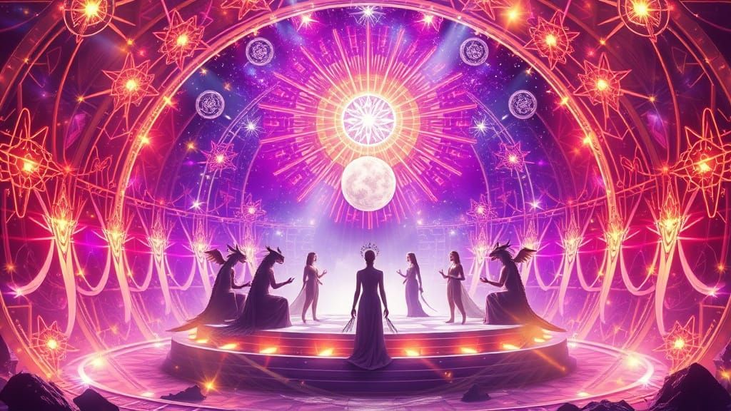 Arcturian Council in Crystalline Mothership Chamber