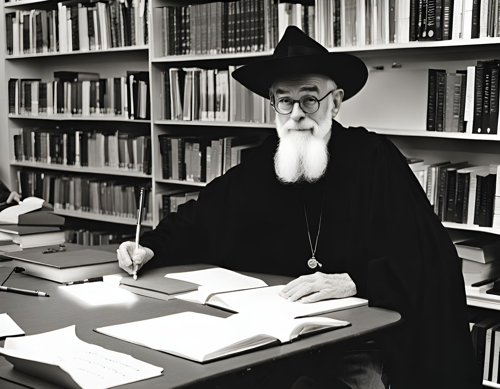 Terry Pratchett Teaches Writing at Unseen University