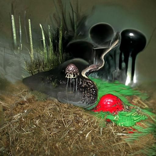 Nightmarish Stew Creature of Decaying Fungi