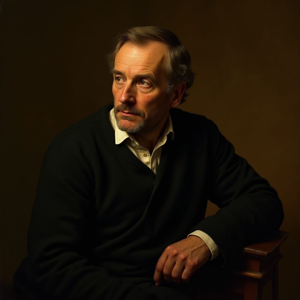 A Man Lost in Thought: Chiaroscuro Portrait in 17th-Century ...