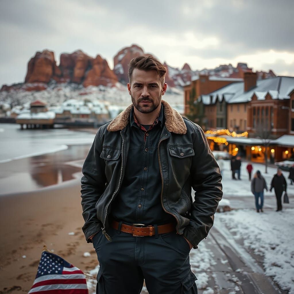 Winter in Sedona: A Photorealistic Landscape