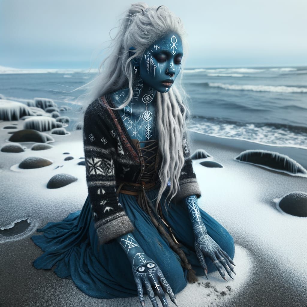 A Mystic on the Frost-Kissed Shores of Skaldhavn