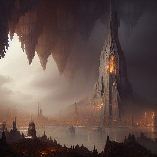 Epic Detailed Digital Painting in Artstation Style