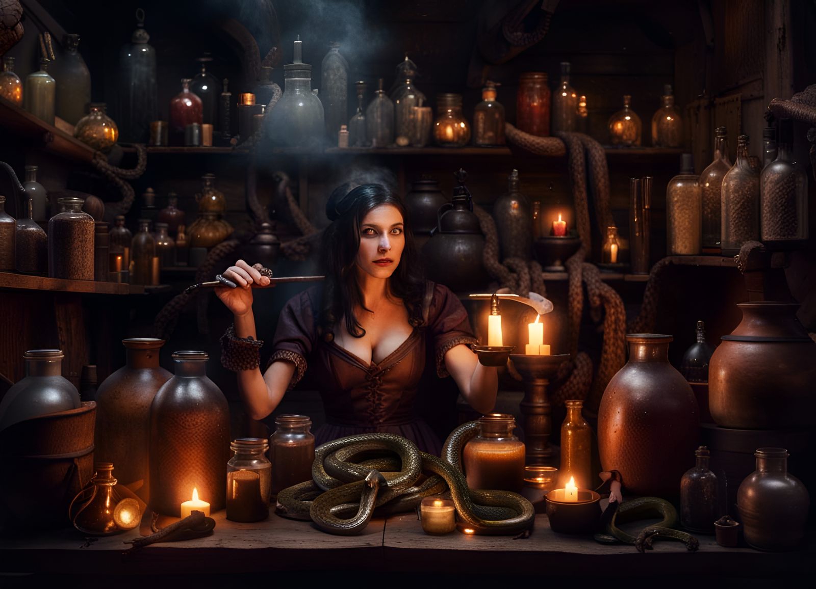 The Snake Potion Lady, all things snake: Potions, oils, wine, poisons, soap, charms, spells, curses, blessings, meat, sk...