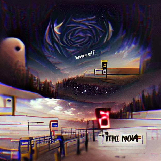 Abstract Image Created From A Blank Prompt