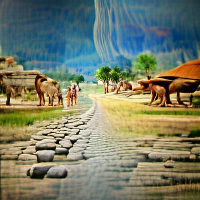 Conceptual Visualization of Looking Back in Time