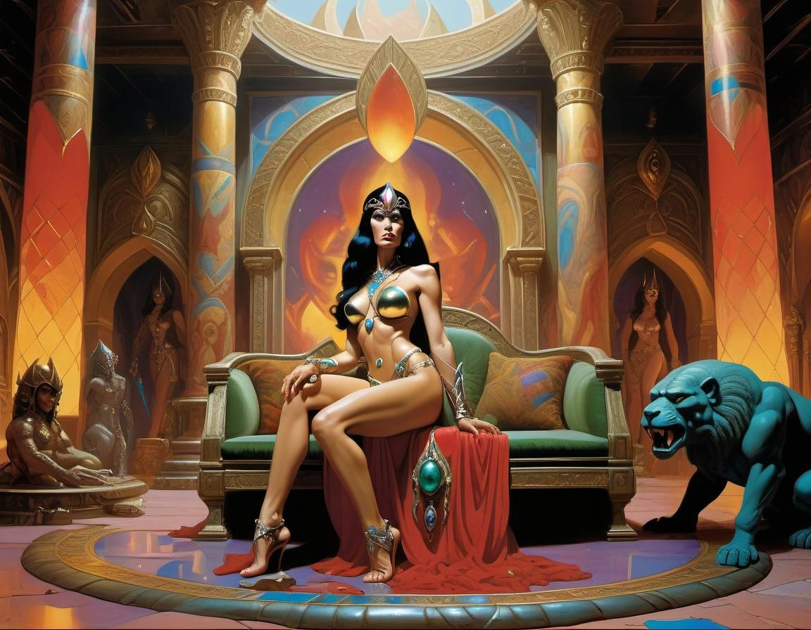 Bejeweled Galactic Oasis Palace