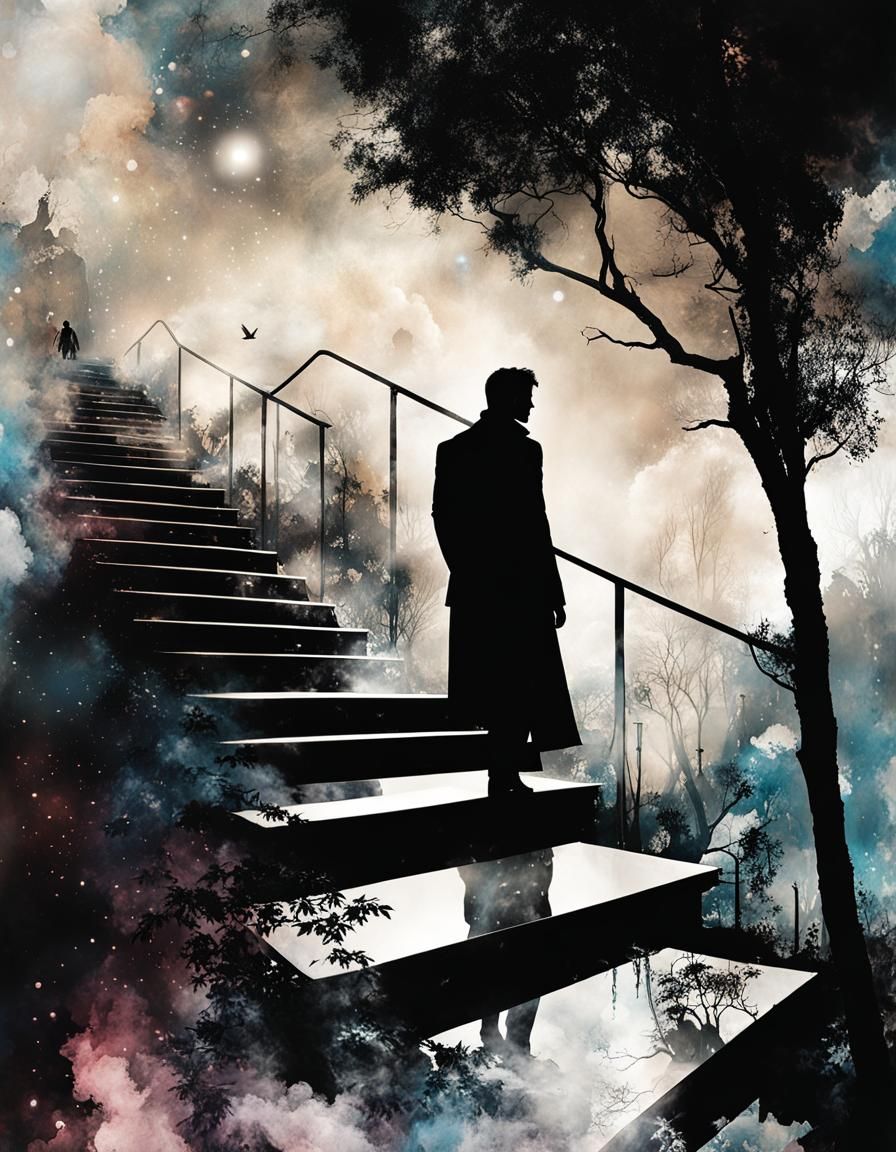 In life, there's always one more step and a few broken handr...