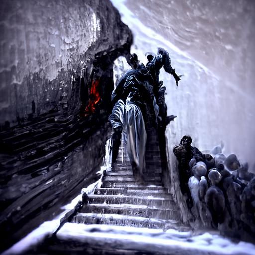 Dante's Stairs to Hell: A Dark Vision