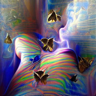 Butterflies Vibrating with Celestial Energy