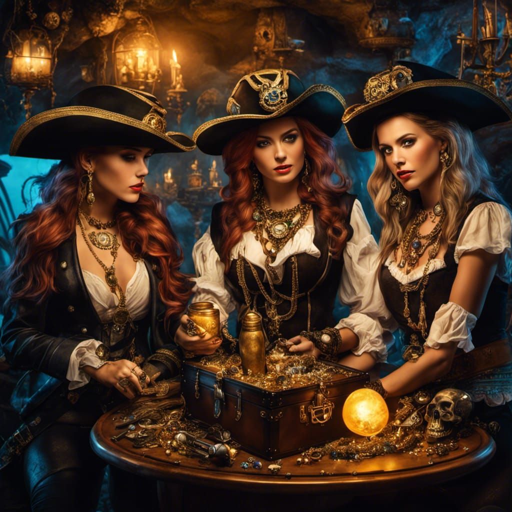 Gorgeous Pirates Distributing Bounty