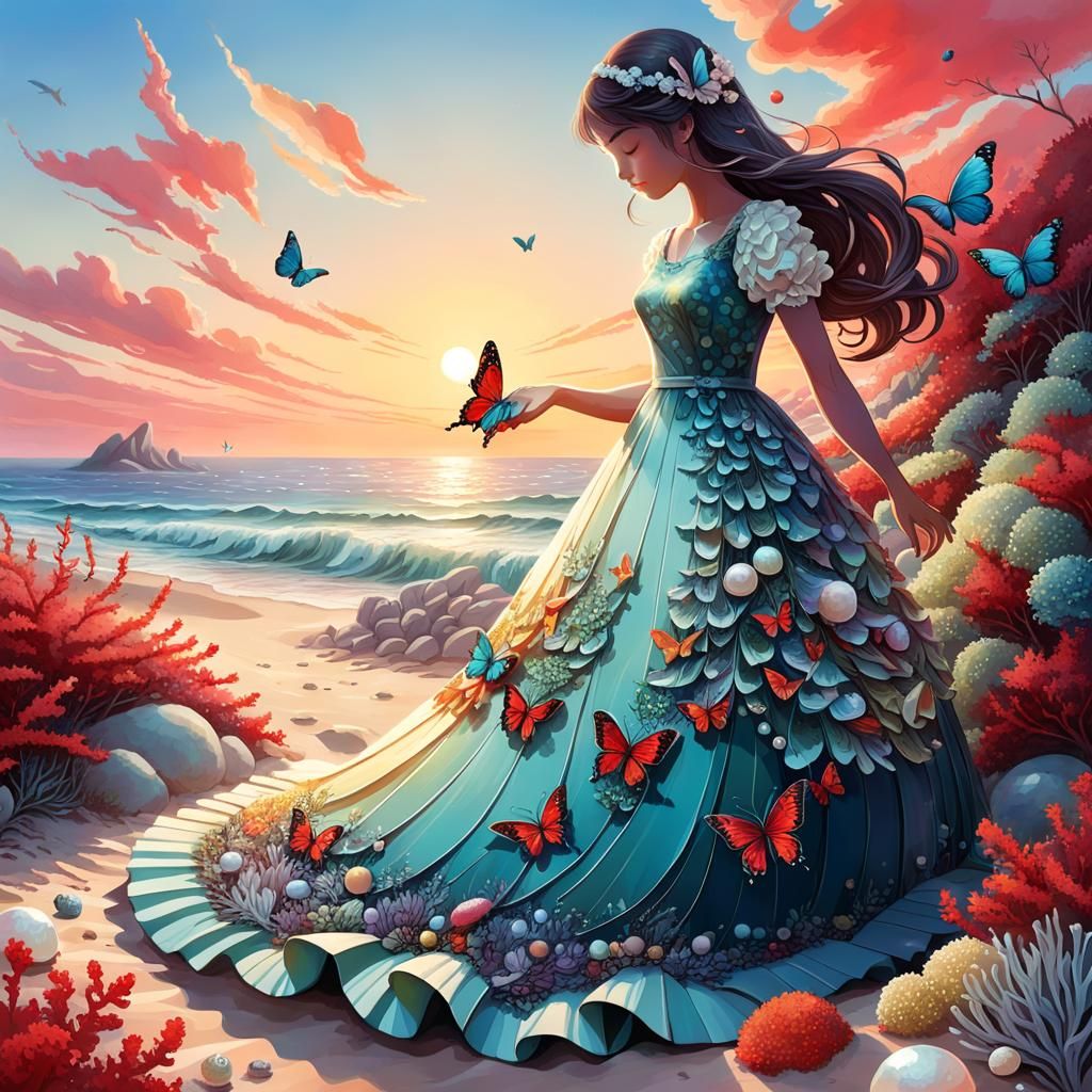 The girl of the sea