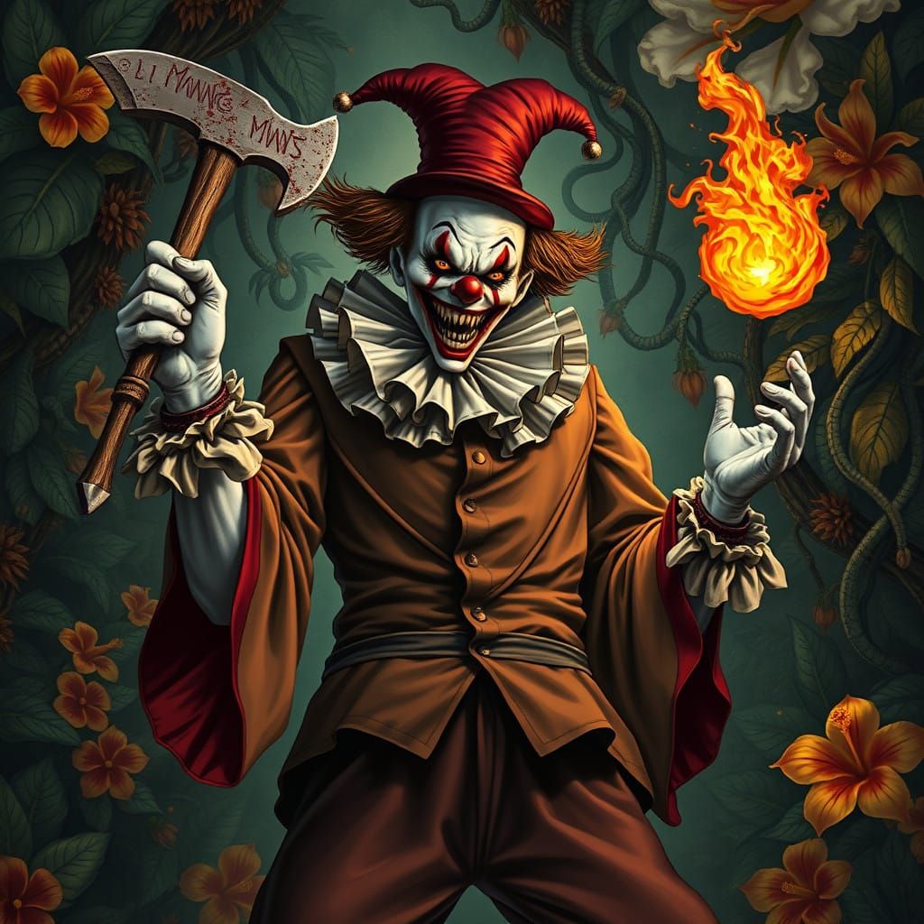 Ominous Clown Master of Primal Energy
