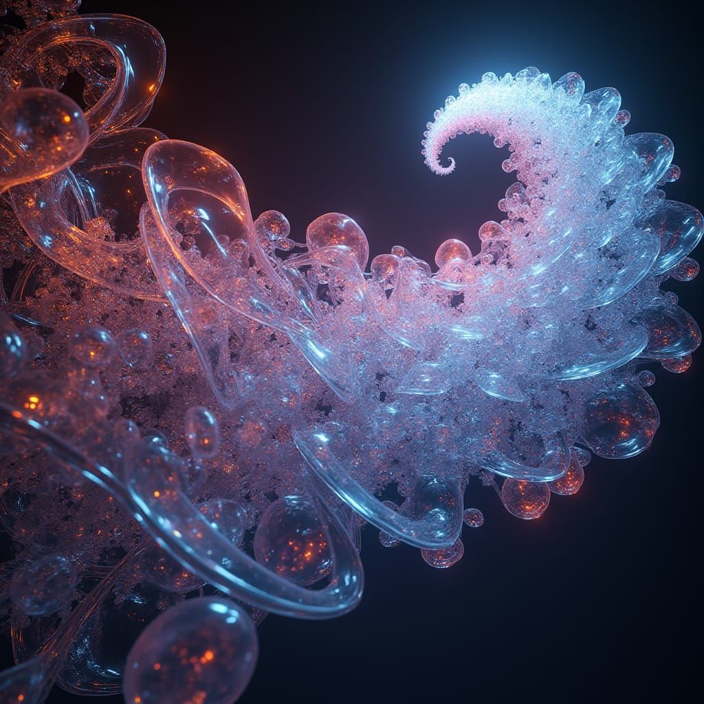 Psychedelic Sci-Fi Machine: Abstract EDM Render