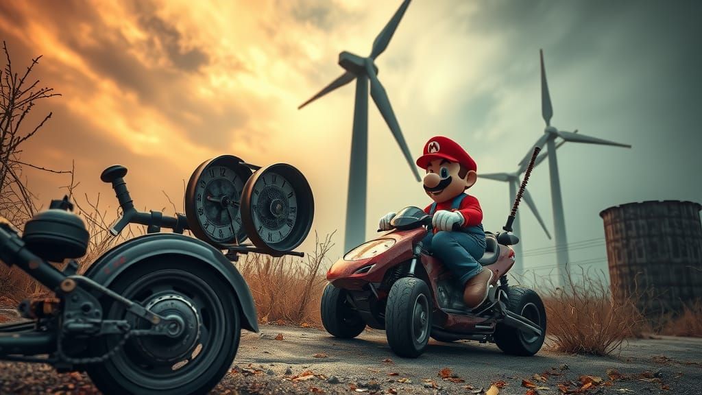 Another Scrap-Merchant Salvage Super Mario Brothers' Kart To...