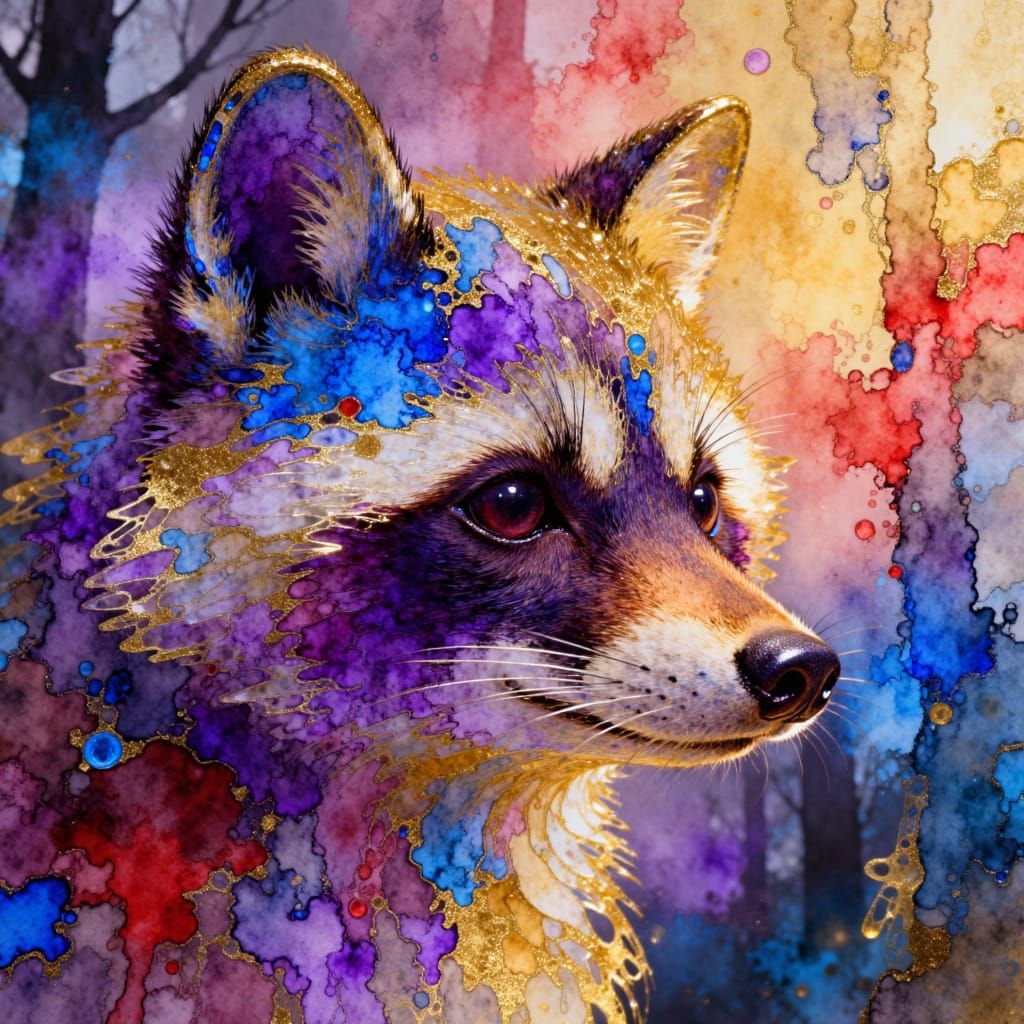 AI Generated Glass Animals Sculpture