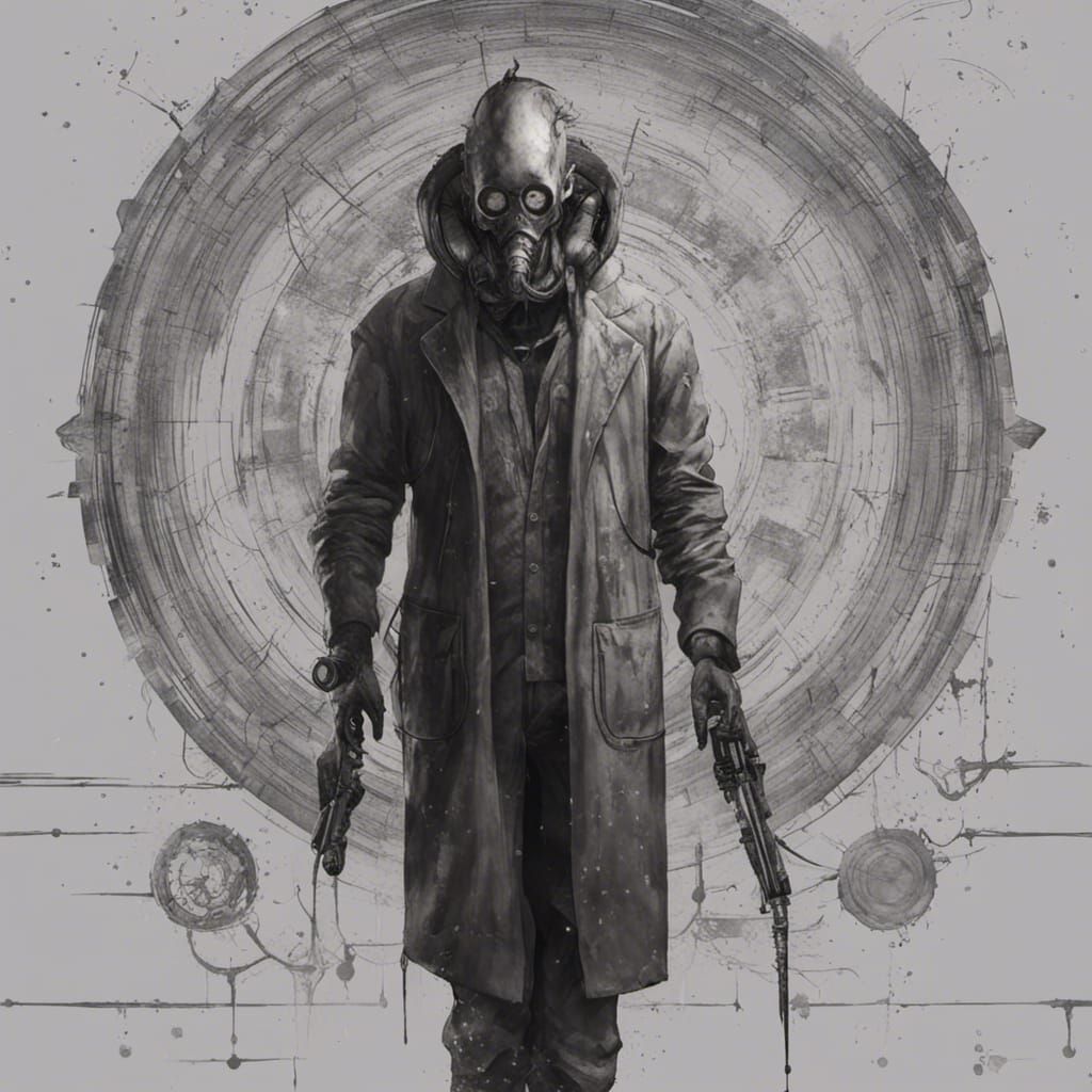 SCP Researcher: Dark Fantasy Concept Art in 8K