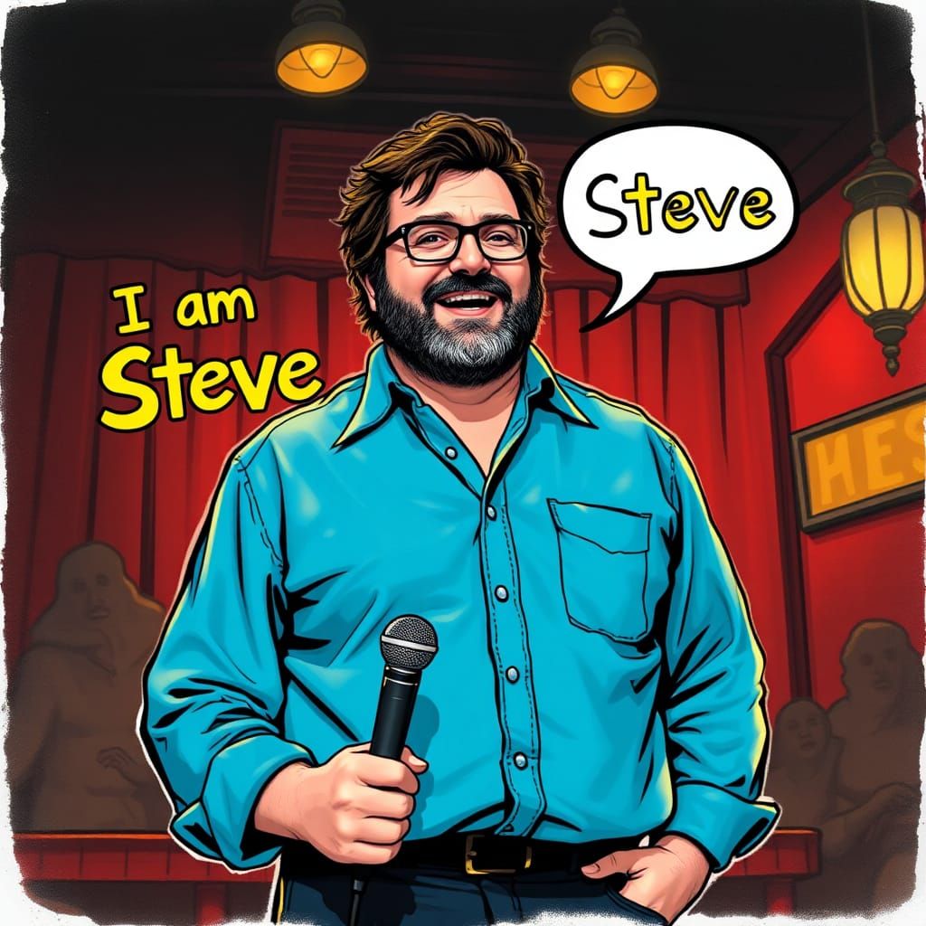 Jack Black as Steve: A Comedic Portrait