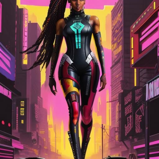 seven African encouragement to help young sewists create a powerful sense of self and style spray paint, oil gouache mel...