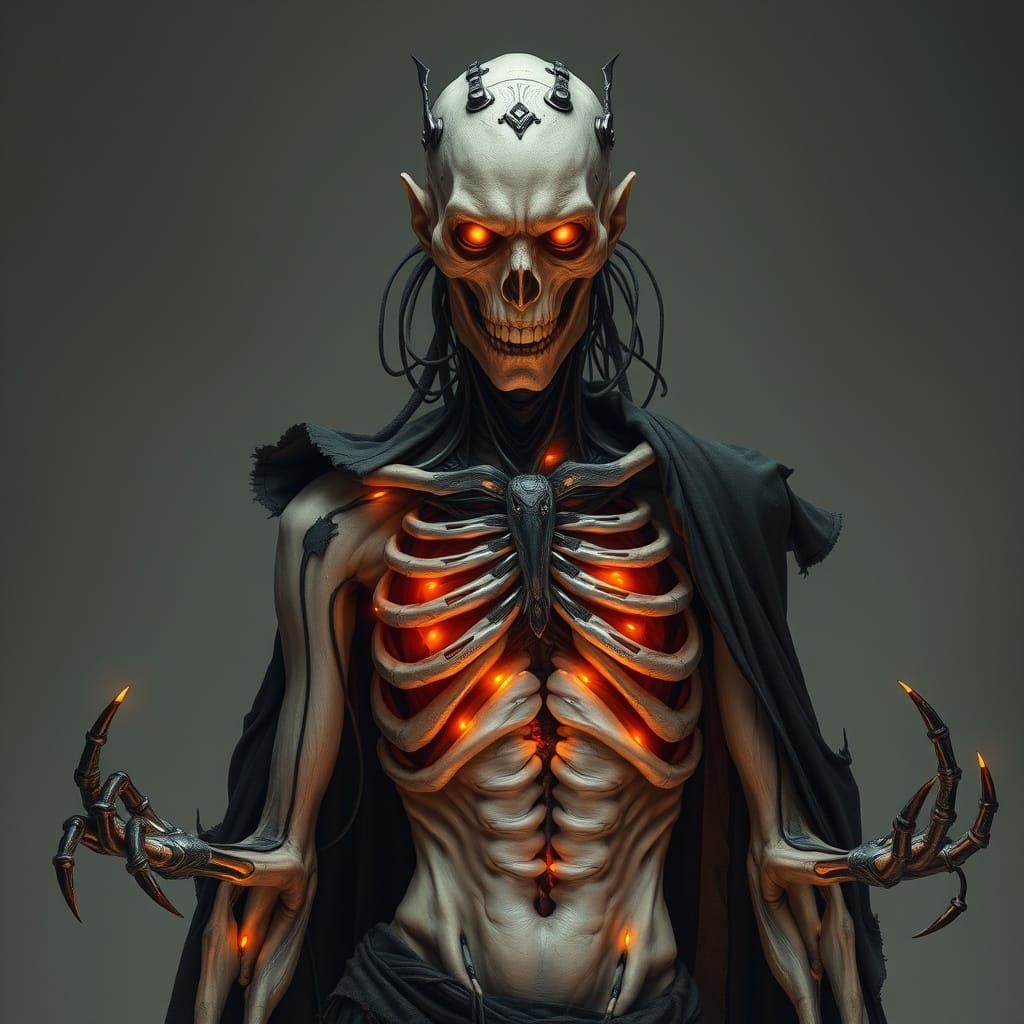 Cybernetic Cenobite Embodies Humanity's Dark Obsession with ...