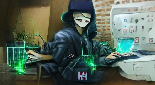 AI Generated Image of a Hacker