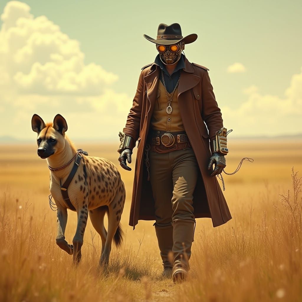 Steampunk Sheriff Embarks on a Golden Plains Adventure
