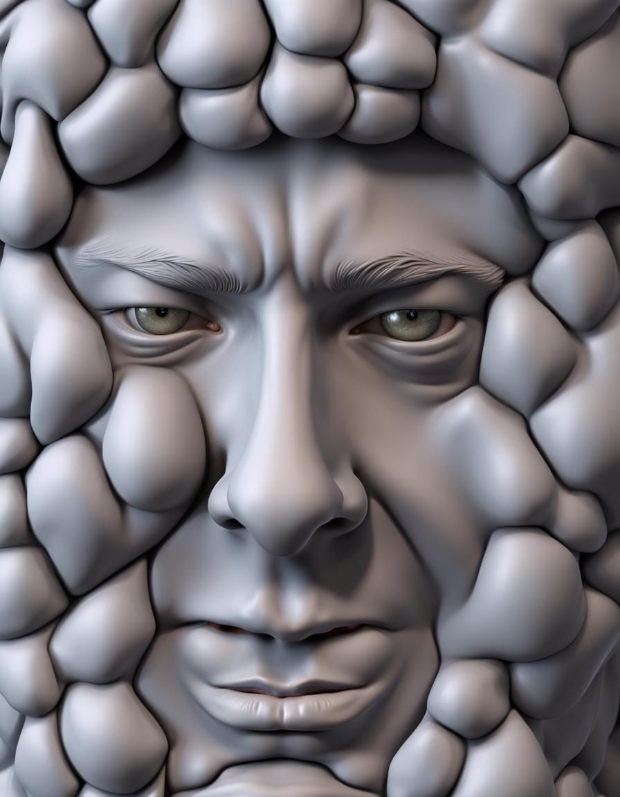 Real Human Man Face 8k resolution hyperdetailed intricately detailed volumetric lighting