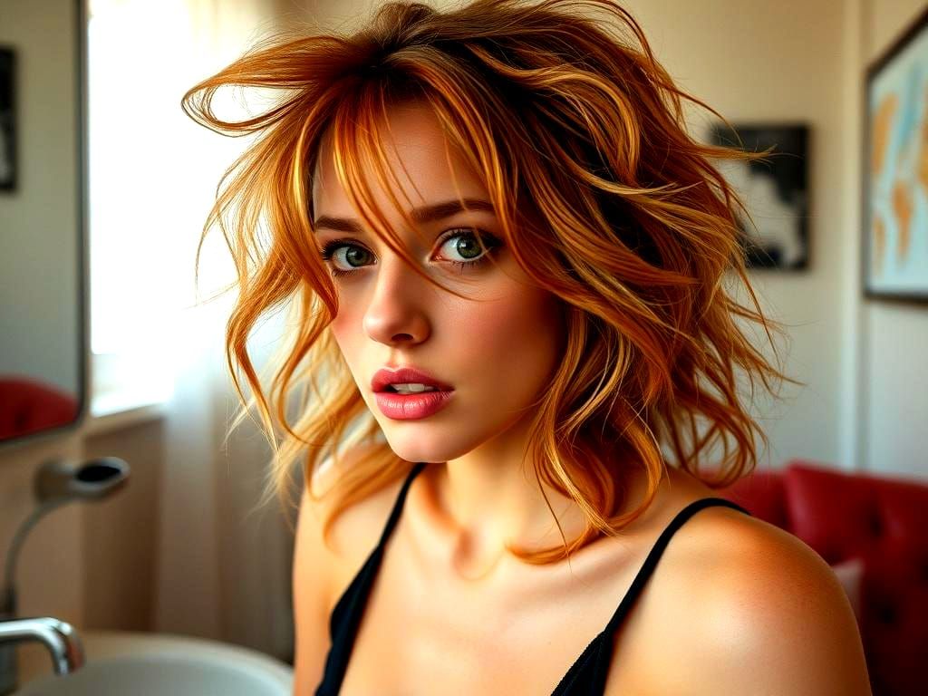 Expressive Digital Art: Horrible, Bad, Messy Hair