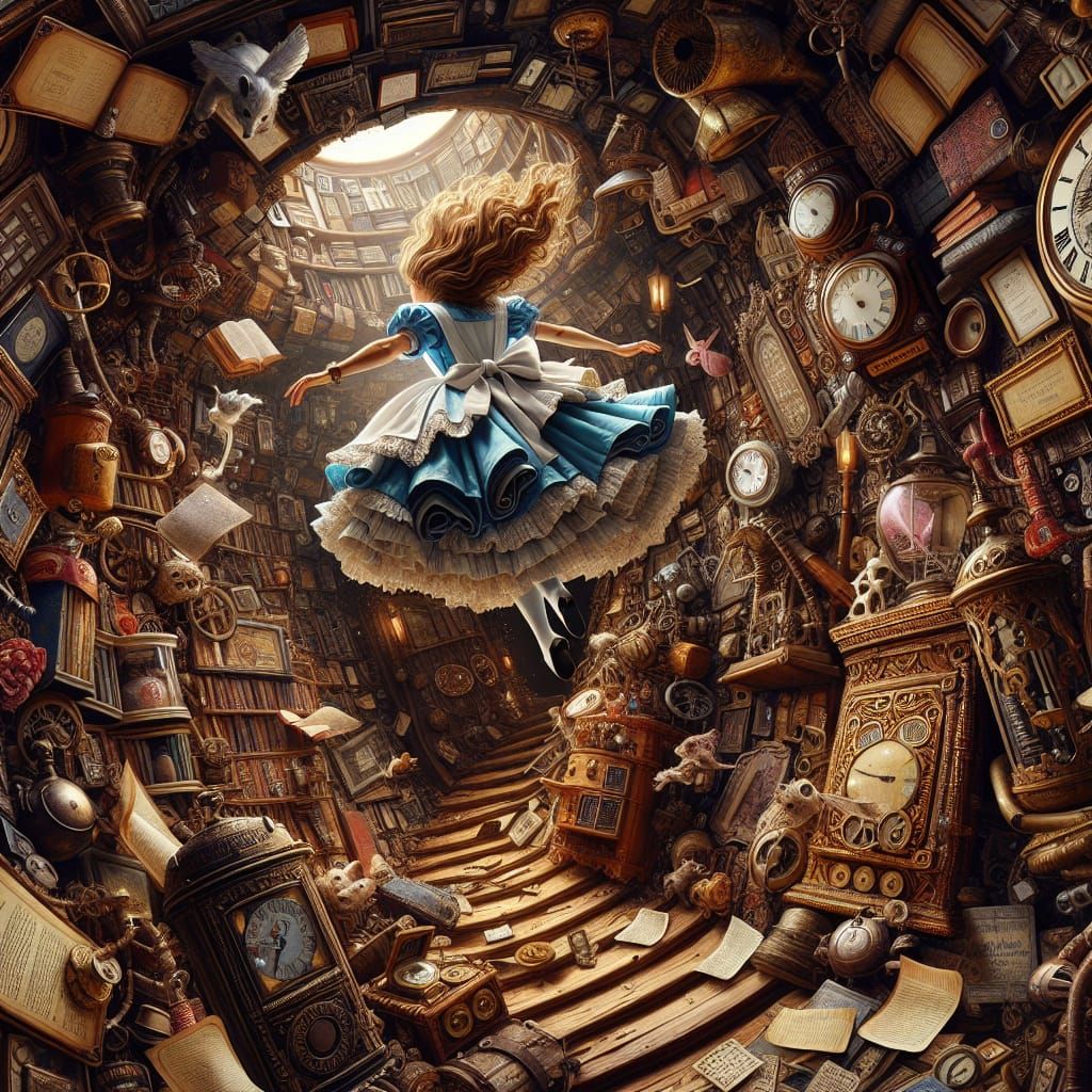 Alice in Steampunk Wonderland: A Whimsical Fall