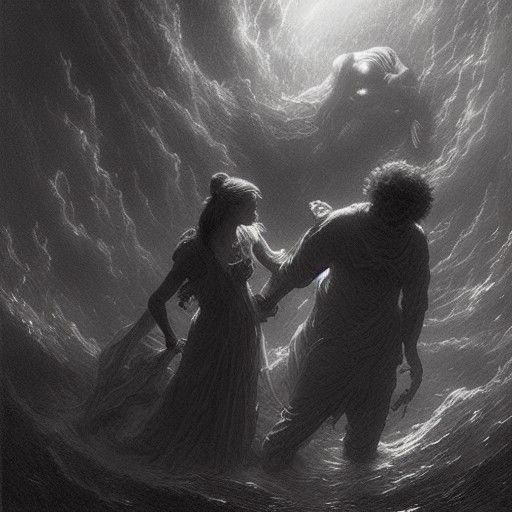 Amourshipping Horror in Doré Style