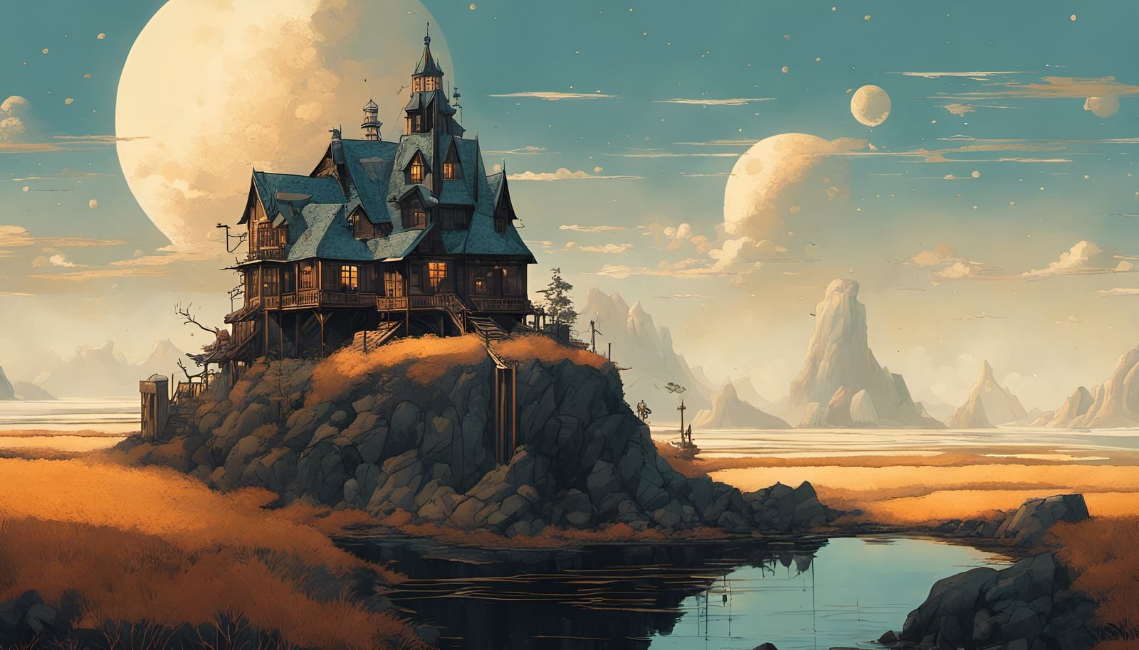 House on an Alien World