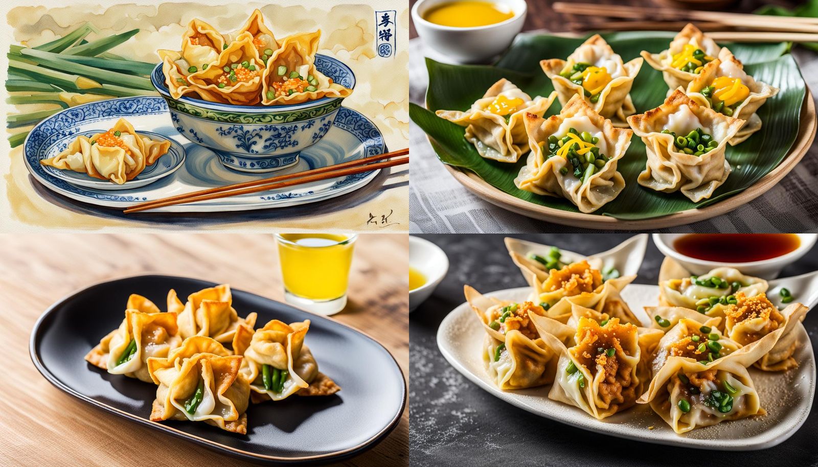 Daffodil Wonton: An AI-Generated Concept