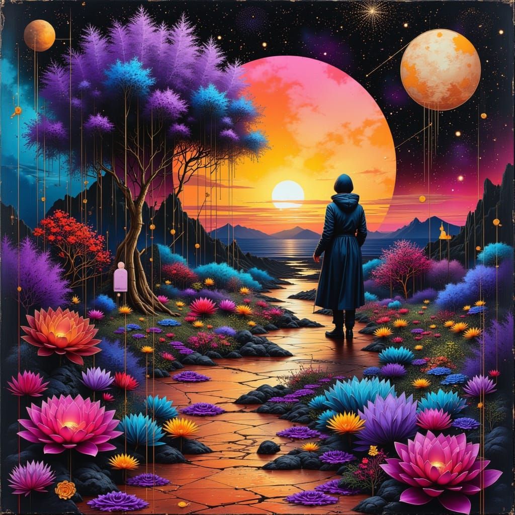 Galactic Disco Party with Hidden Portals