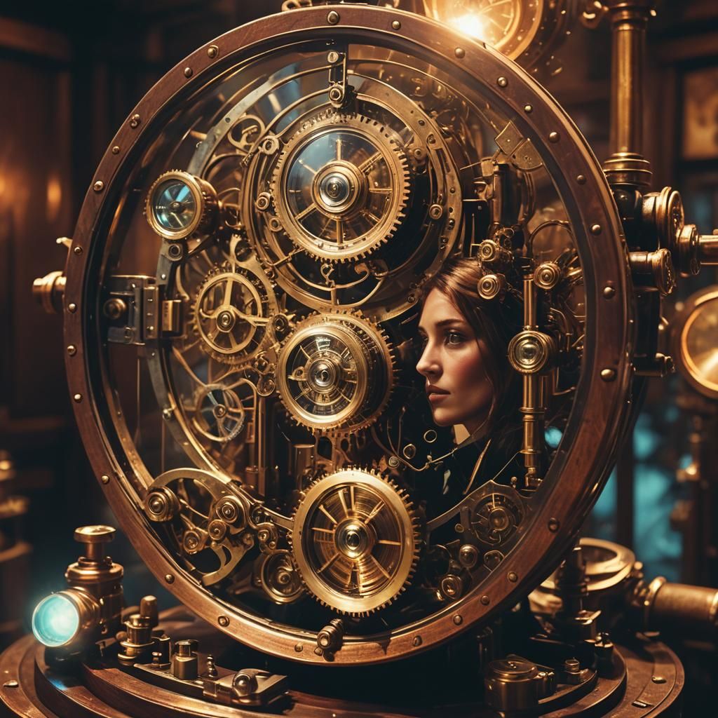 Steampunk Device Creates Holographic Environment in Cinemati...