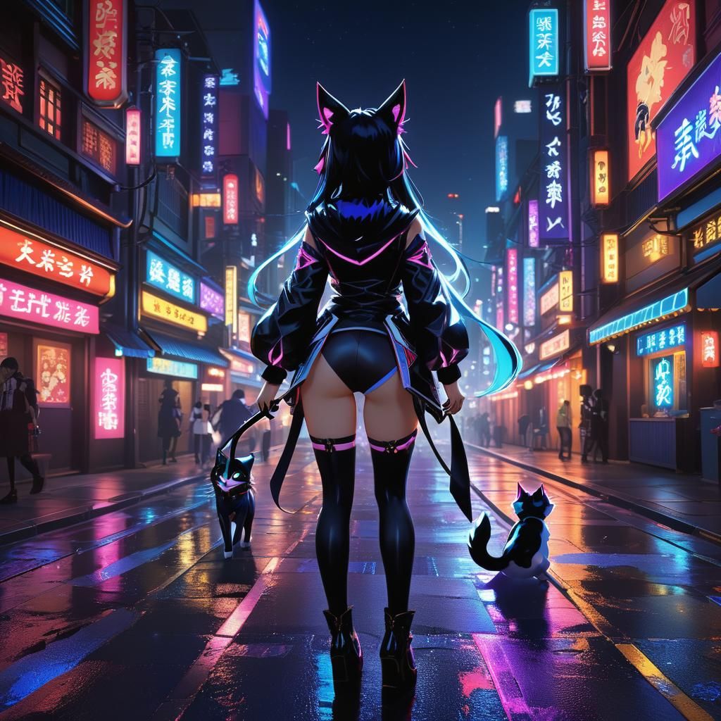 kitty on her way to Princess