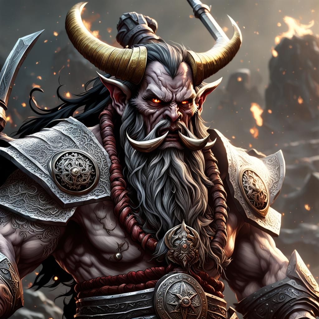 Erlik, God of Evilness: Dark Fantasy Concept Art