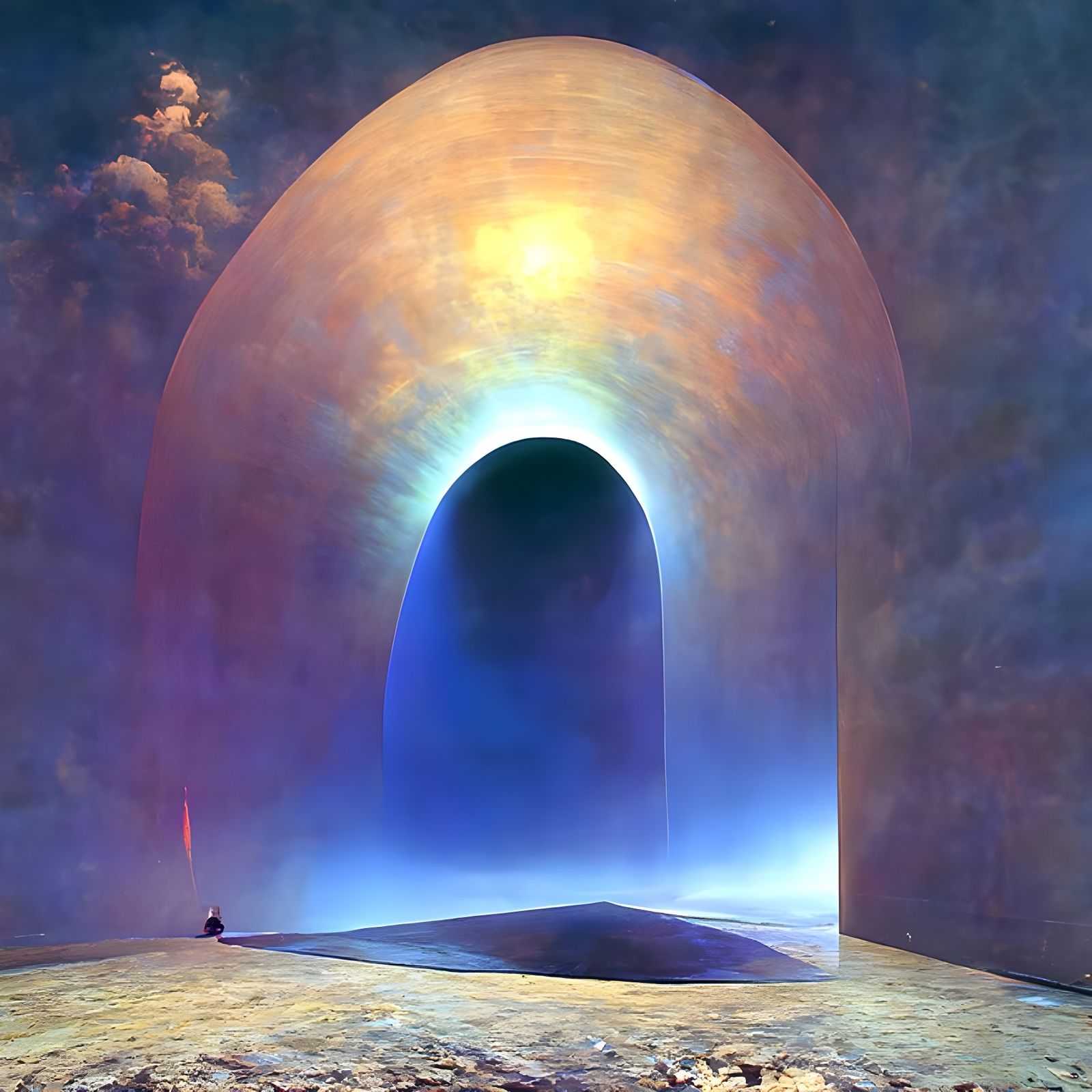 Conceptual Light and Space Rendering in 8K