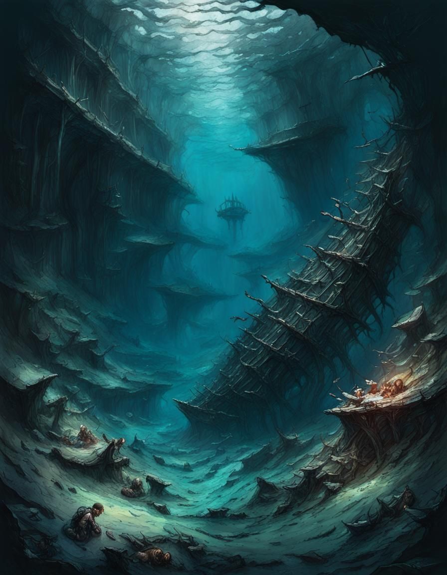 Underwater Fault Hides Leviathan in Dark Abyss