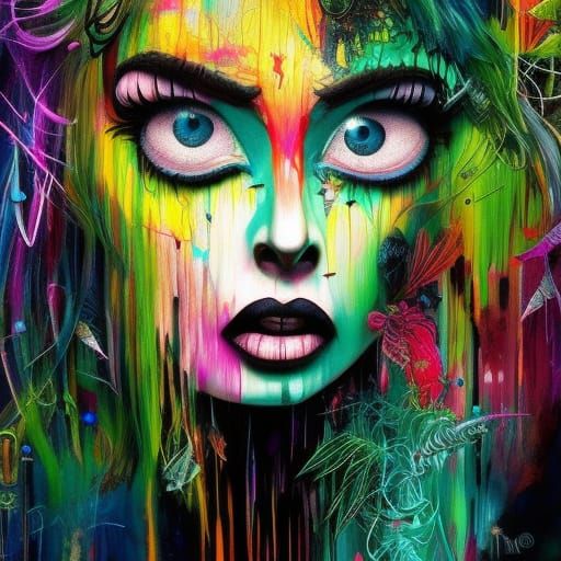 Insane Tooth Fairy: Dark Academia Concept Art