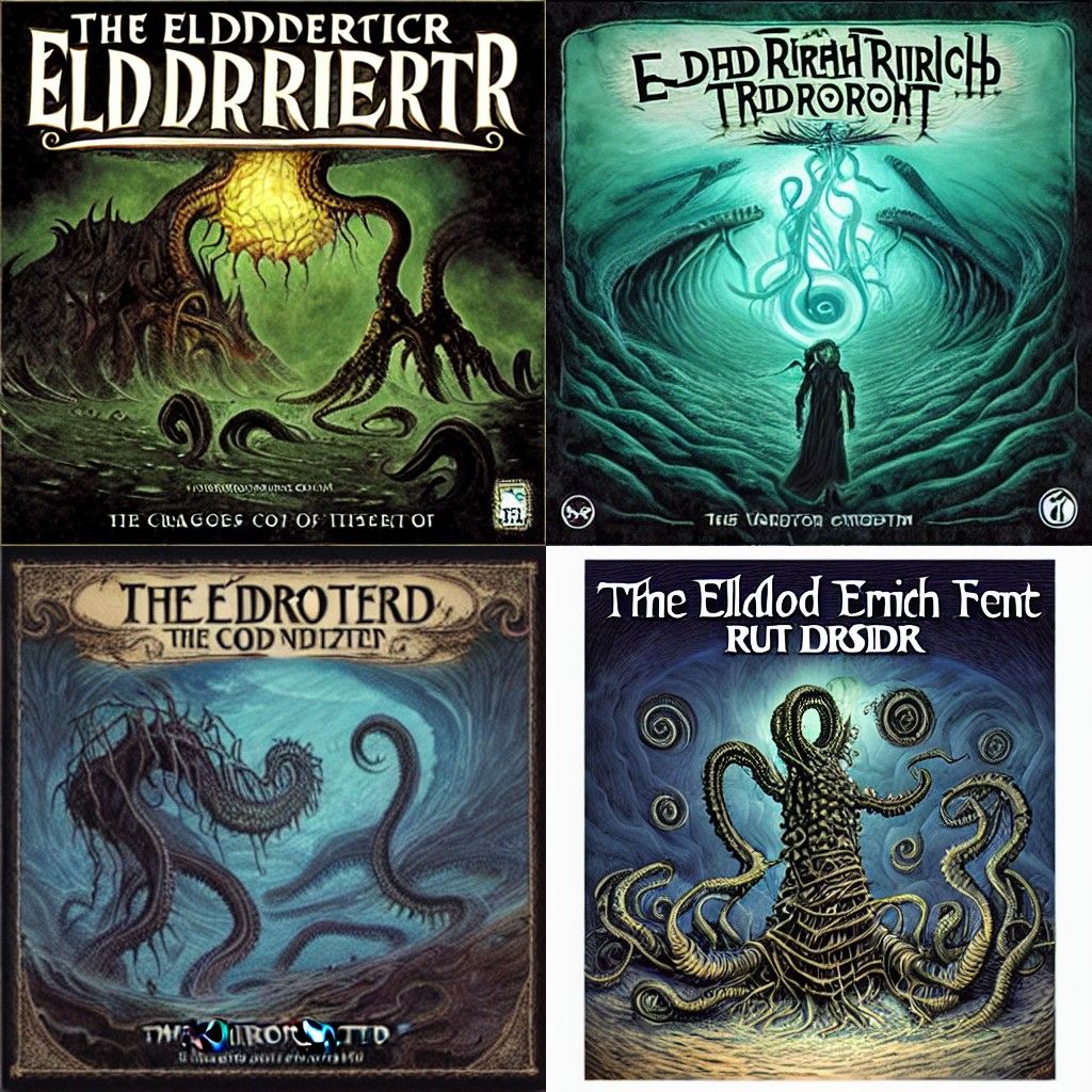 Eldritch Horror Generated by AI