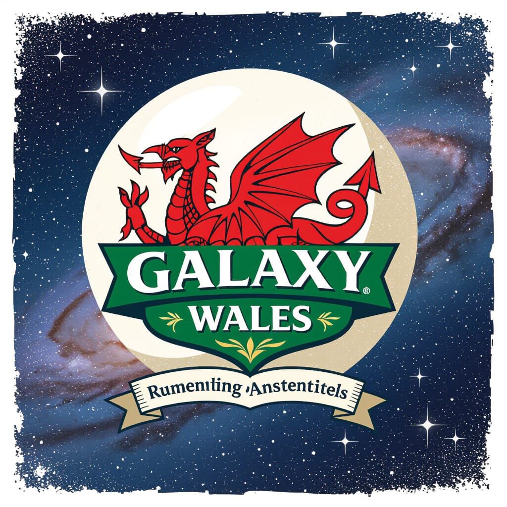 Galaxy Whales Swimming Through Space