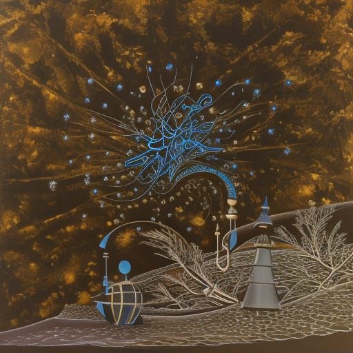 Rolls-Royce Silver Ghost in Surreal Hyper-Realism