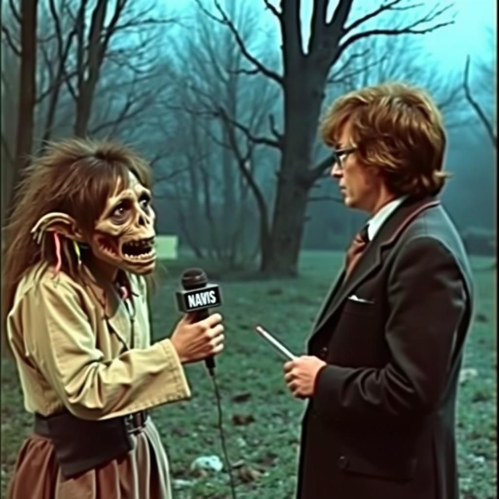 1980s TV News: Interview with a Creature