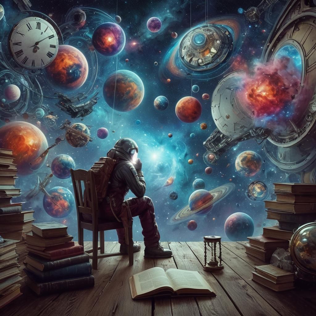 "So much universe, and so little time." Sir Terry Pratchett